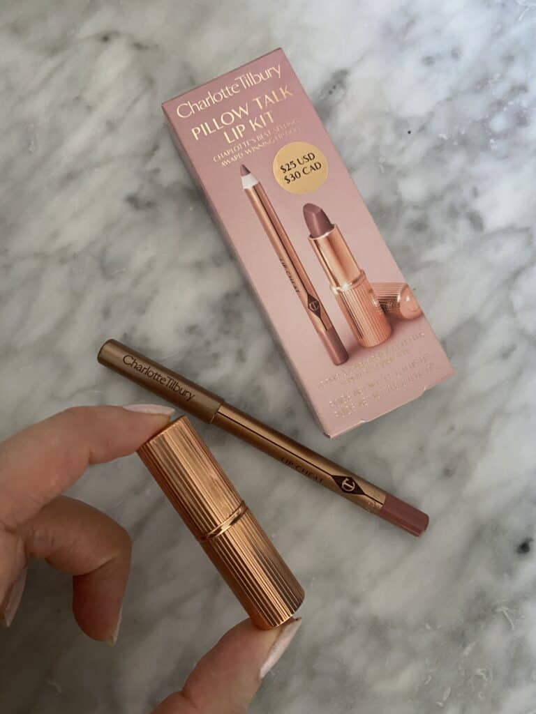 Charlotte tilbury pillow talk mini travel set