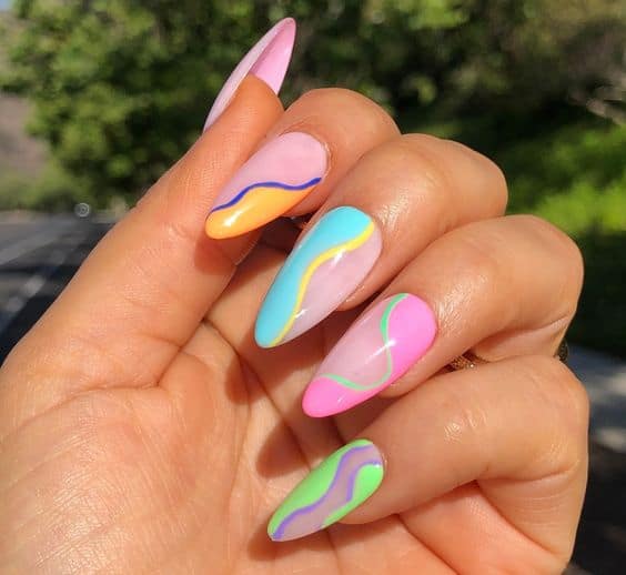 20+ Neon Bright Summer Nails Designs – Best Inspo For 2023