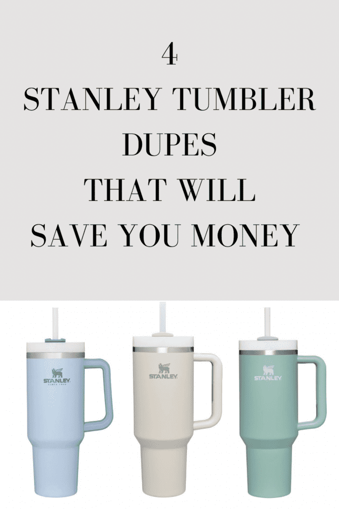 Stanley tumbler dupes 