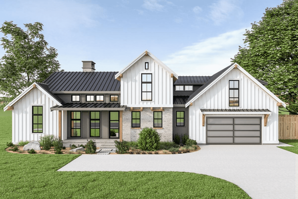 11 Gorgeous Farmhouse House Plans For Your New Build - Hello Mia Wilson